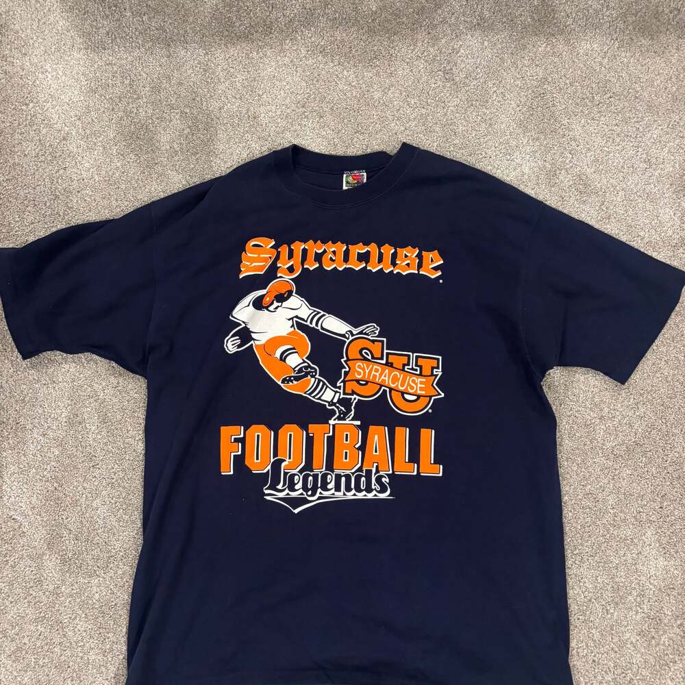 Vintage Syracuse University Orangemen Football T-Shirt